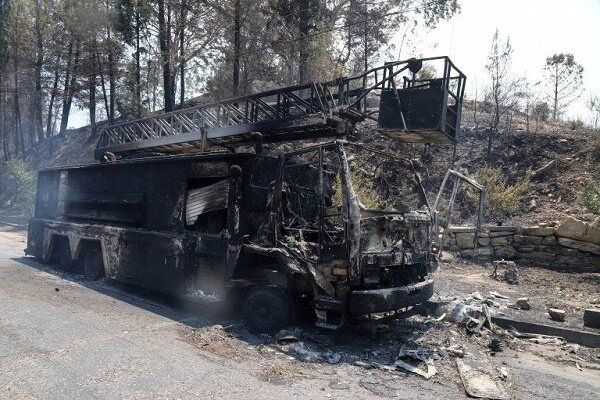 آتش سوزی عظیم به جنوب غرب ترکیه رسید