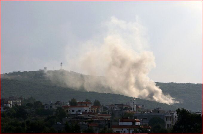 فوری / بمباران موضع نظامی اسرائیل در مرز لبنان