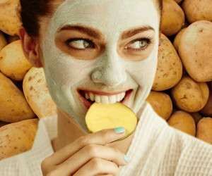 تاثیر فوق العاده سیب زمینی برای زیبایی و جوانی پوست