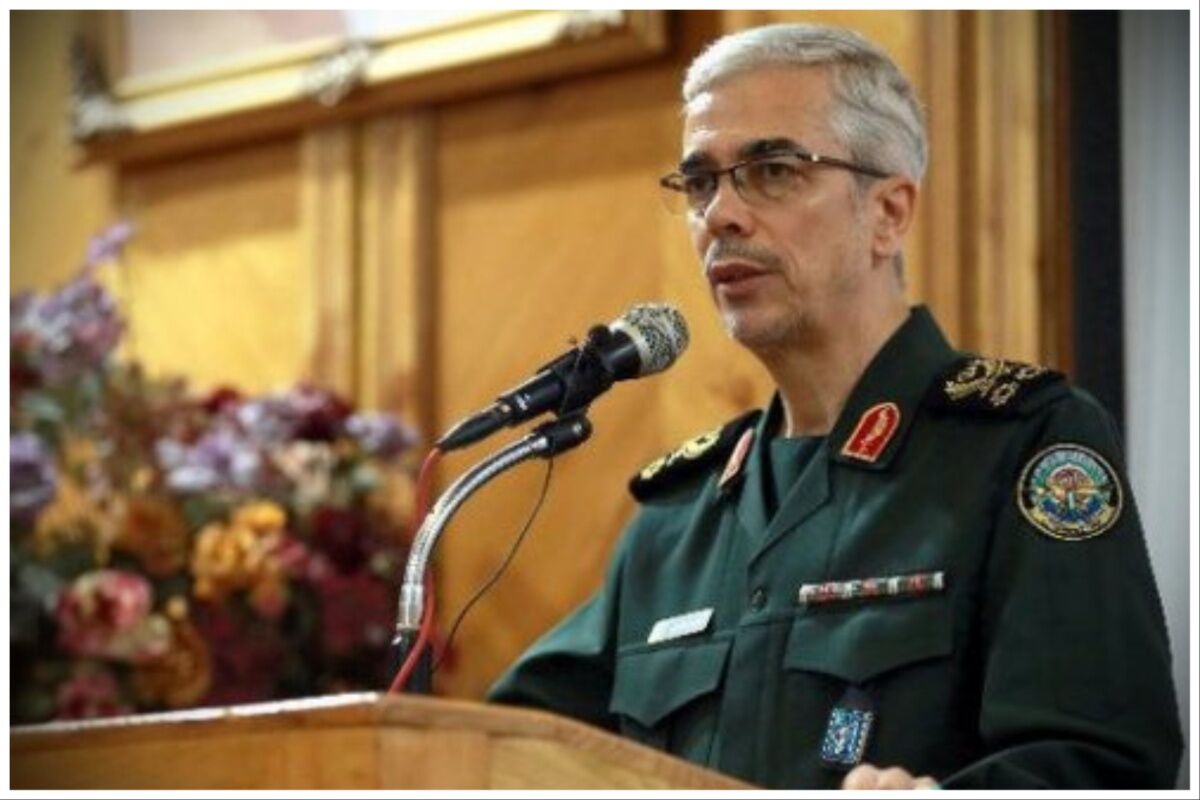  سرلشکر باقری:جنایات رژیم صهیونیستی بدون پاسخ نخواهد ماند.