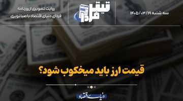قیمت ارز باید میخکوب شود؟