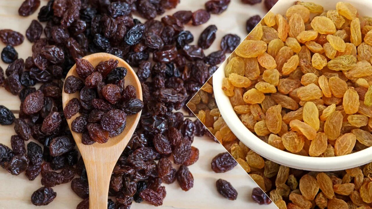 مویز بهتر است یا کشمش سبز ؟ / مراقب گوگرد این نوع کشمش باشید