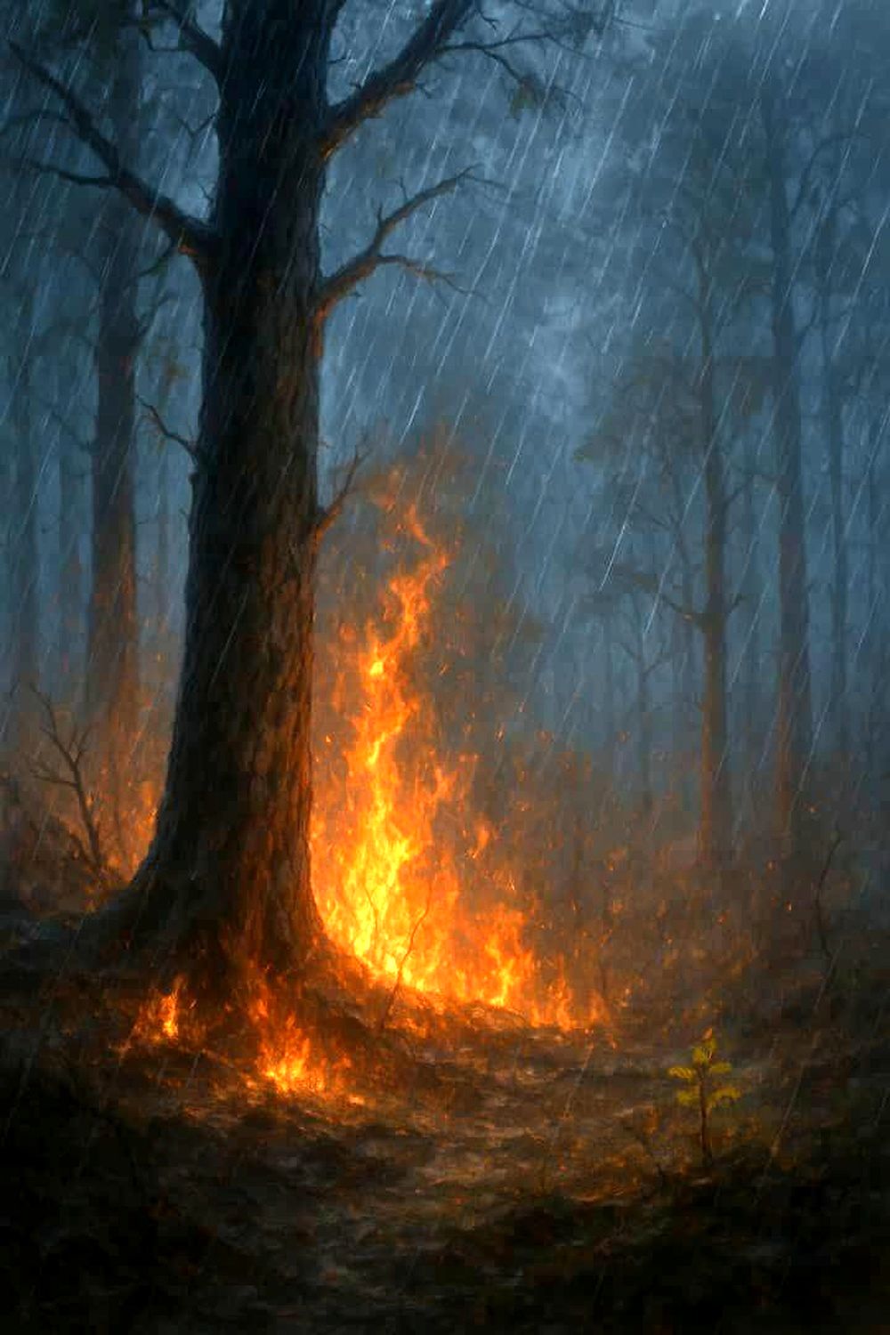 باران و جنگل