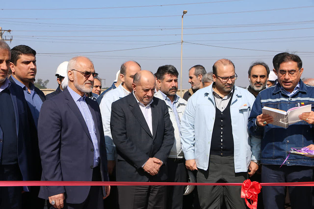 افتتاح 33 طرح زیربنایی در فولاد خوزستان