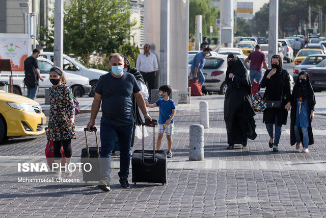 ممانعت از سفر بیش از ۲۰ مسافر در فرودگاه اهواز به دلیل ابتلا به کرونا