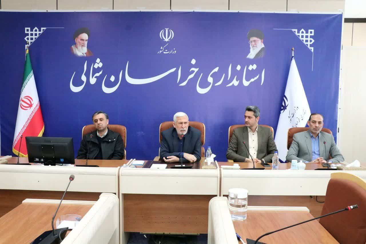 مدیران منصوب شده اخیر در استانداری خراسان شمالی معارفه شدند