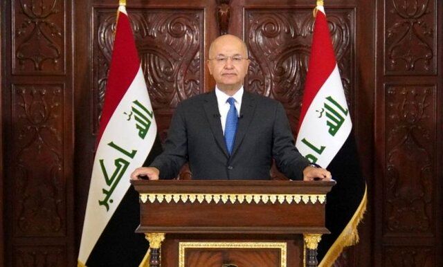 واکنش رییس جمهور عراق به اظهارات مقتدی صدر
