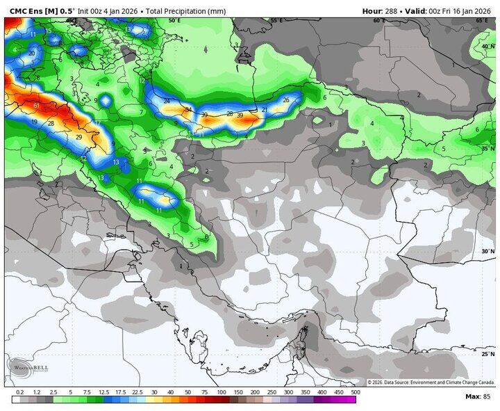 هواشناسی هشدار داد؛ آلودگی هوا به این استان ها باز می گردد؟/ پیش بینی آب و هوای ایران 15 دی 1404