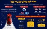 هجوم خودروهای  چینی به اروپا