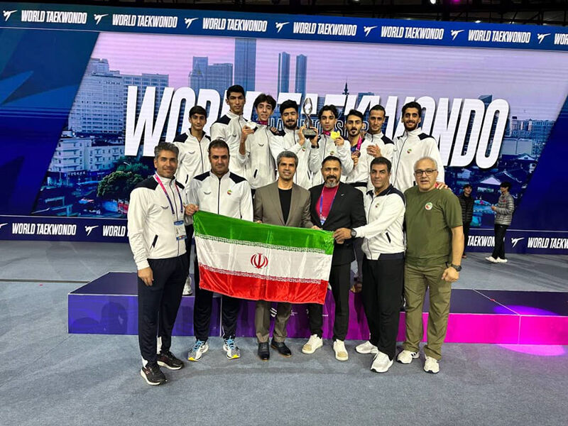 بازگشت به سکوی دنیا پس از 8 سال / تکواندوی مردان ایران نایب قهرمان‌جهان شد