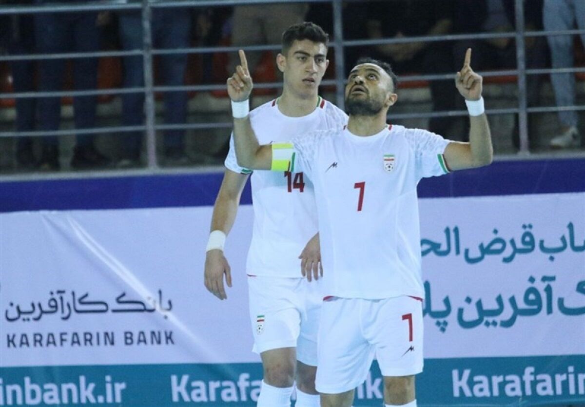 برتری تیم ملی فوتسال کشورمان بر میزبان مسابقات