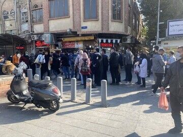 بازار تهران در سال ۱۳۳۵ خورشیدی+عکس