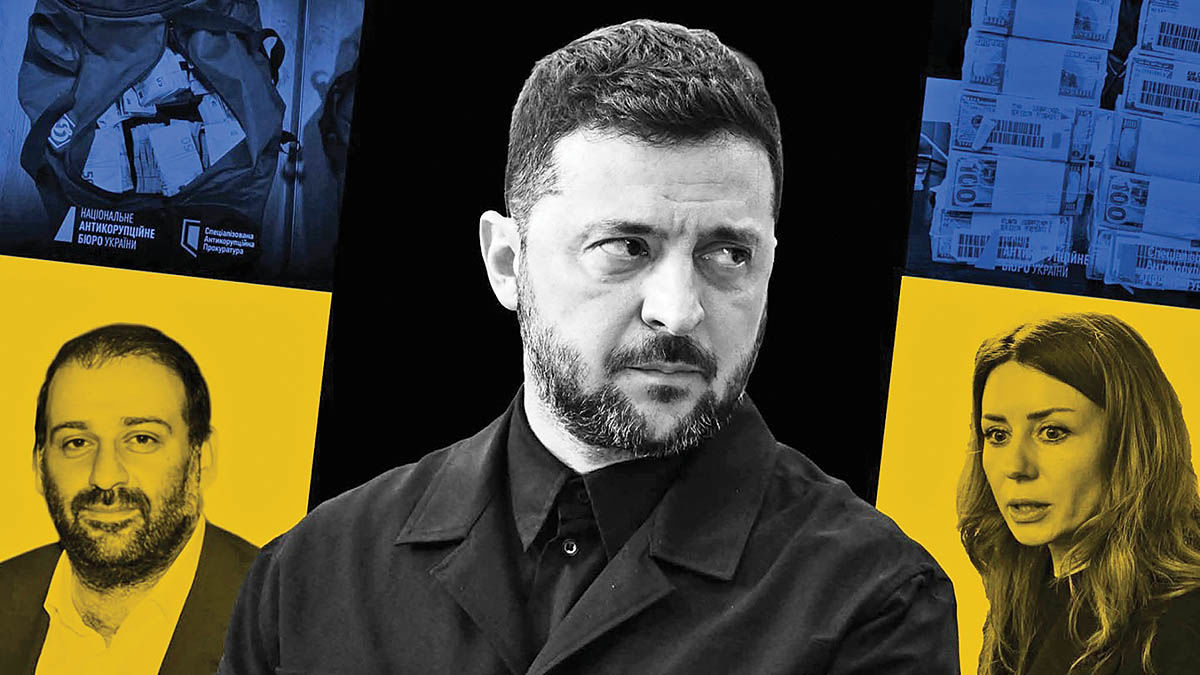 فوران فساد در قلب کی‌یف