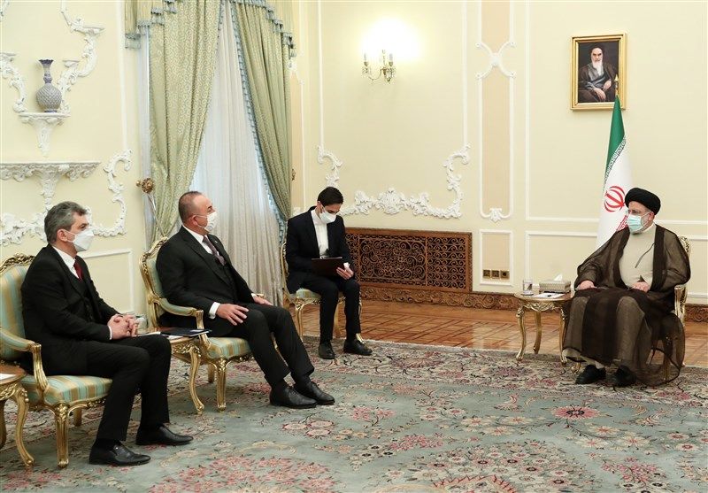 رئیسی با وزیر خارجه ترکیه دیدار کرد