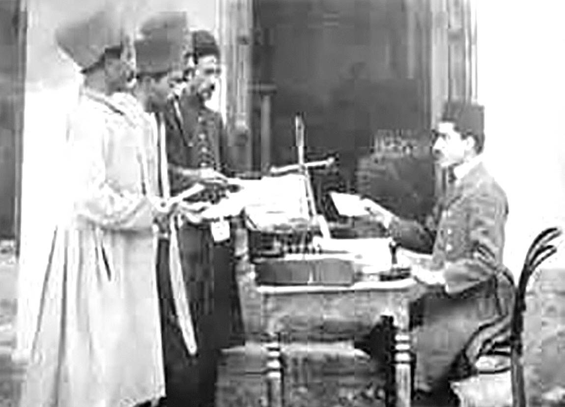 ارسال اولین تلگراف در ایران