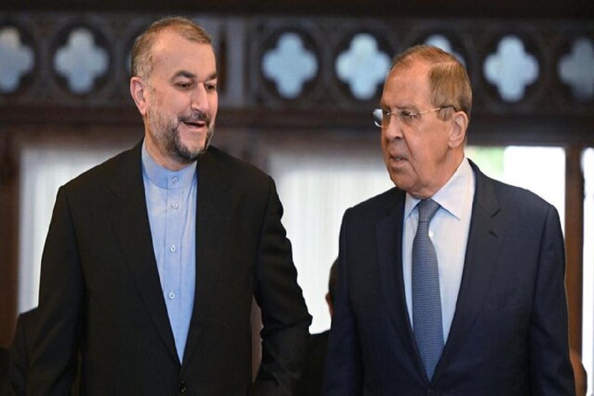 رایزنی مهم  لاوروف و امیرعبداللهیان درباره کشتی توقیف شده توسط ایران 