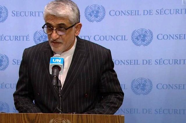 نماینده ایران در سازمان ملل: ارسال پهپاد برای استفاده در جنگ اوکراین را رد می‌کنیم