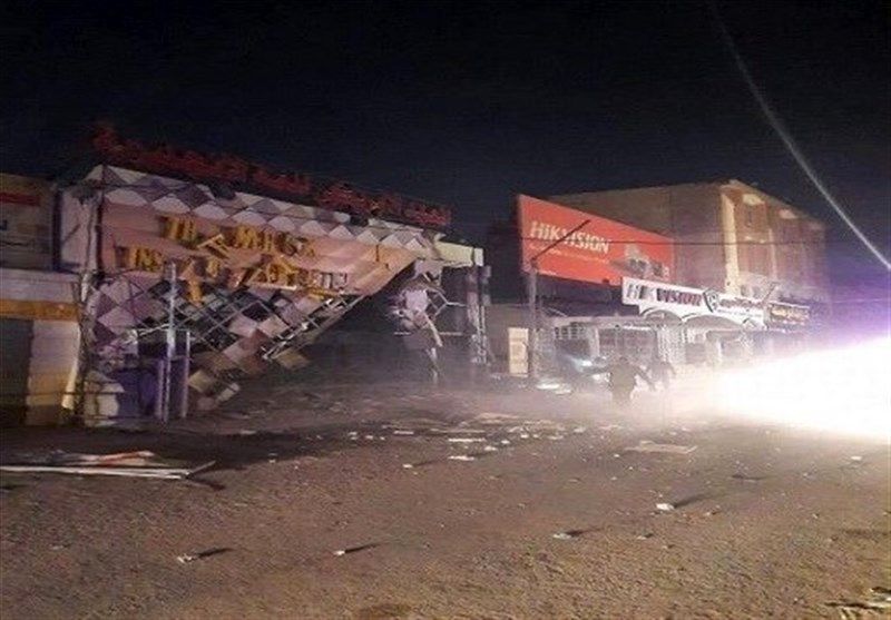 انفجار مهیب در یک موسسه آمریکایی در نجف اشرف