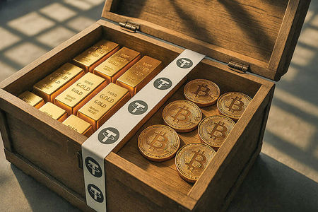 پیوند طلا و رمزارزها