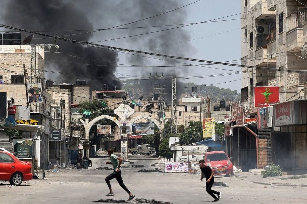 آخرین آمار مجروحان حمله اخیر اسرائیل به شهر جنین در کرانه باختری 