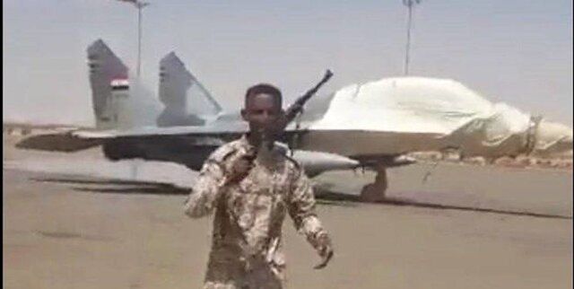 سرنگونی یک جنگنده ارتش توسط نیروهای واکنش سریع سودان