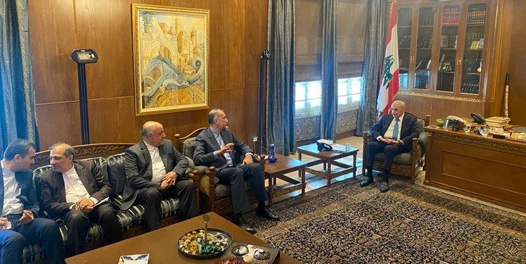 امیرعبداللهیان با رئیس پارلمان لبنان دیدار و رایزنی کرد