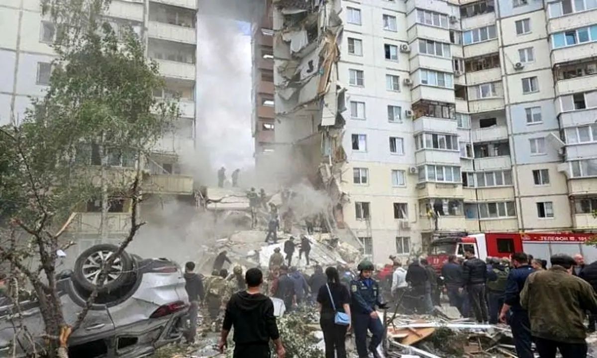 گلوله‌باران یک ساختمان مسکونی توسط اوکراین + آمار کشته‌شدگان