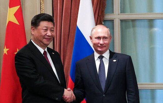 رئیس‌جمهور چین به پوتین پیام داد 