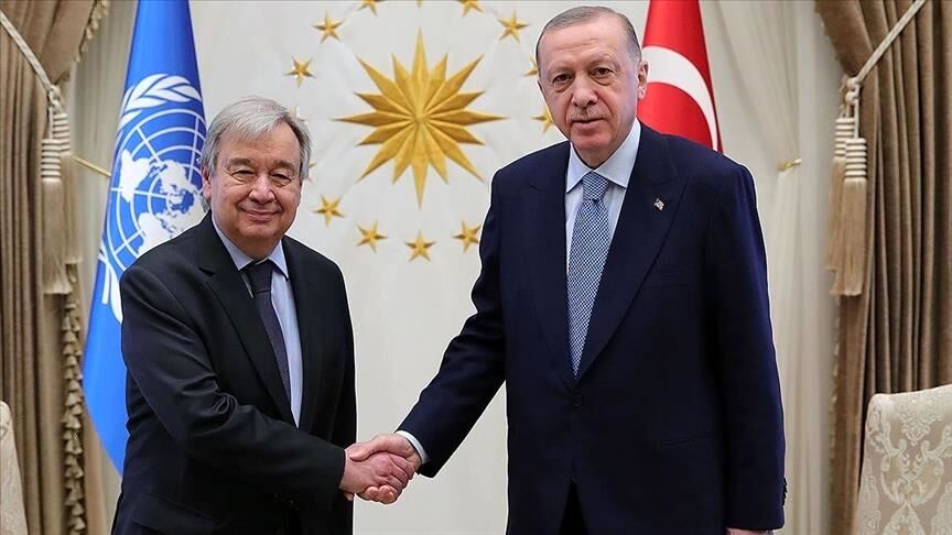 گوترش با اردوغان دیدار کرد+جزئیات
