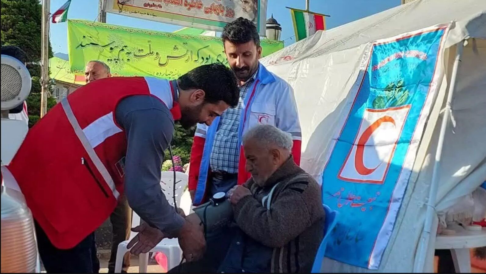 راهپیمایان 22 بهمن از خدمات امدادی بهره‌مند شدند