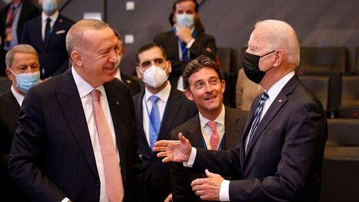 جزئیاتی از اولین دیدار اردوغان و بایدن+ عکس 