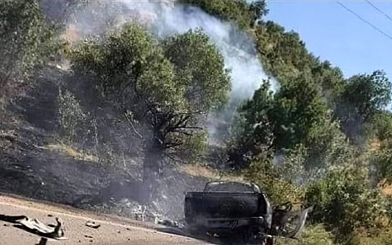 حمله پهپادی ترکیه به یک خودرو در عراق