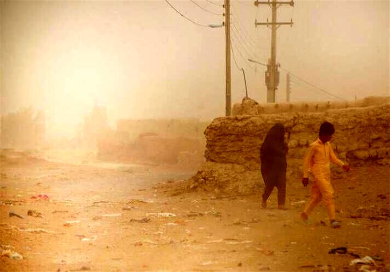 طوفان وحشتناک در سیستان و بلوچستان!+ فیلم