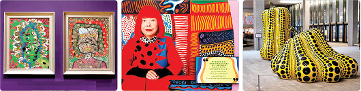 نمایشگاه آثار پرفروش‌ترین هنرمند زن زنده جهان