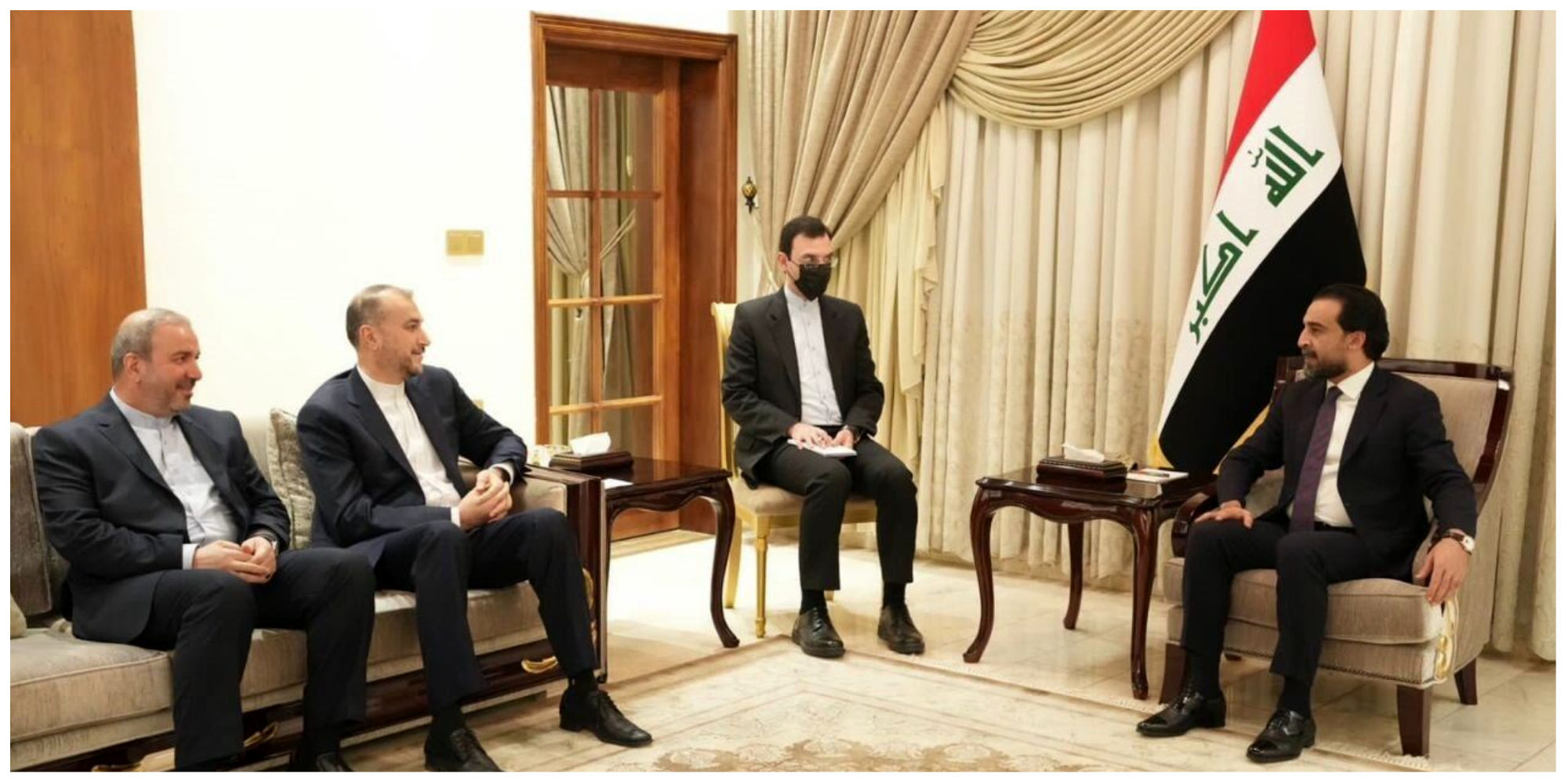جزئیات دیدار امیرعبداللهیان با رئیس پارلمان عراق