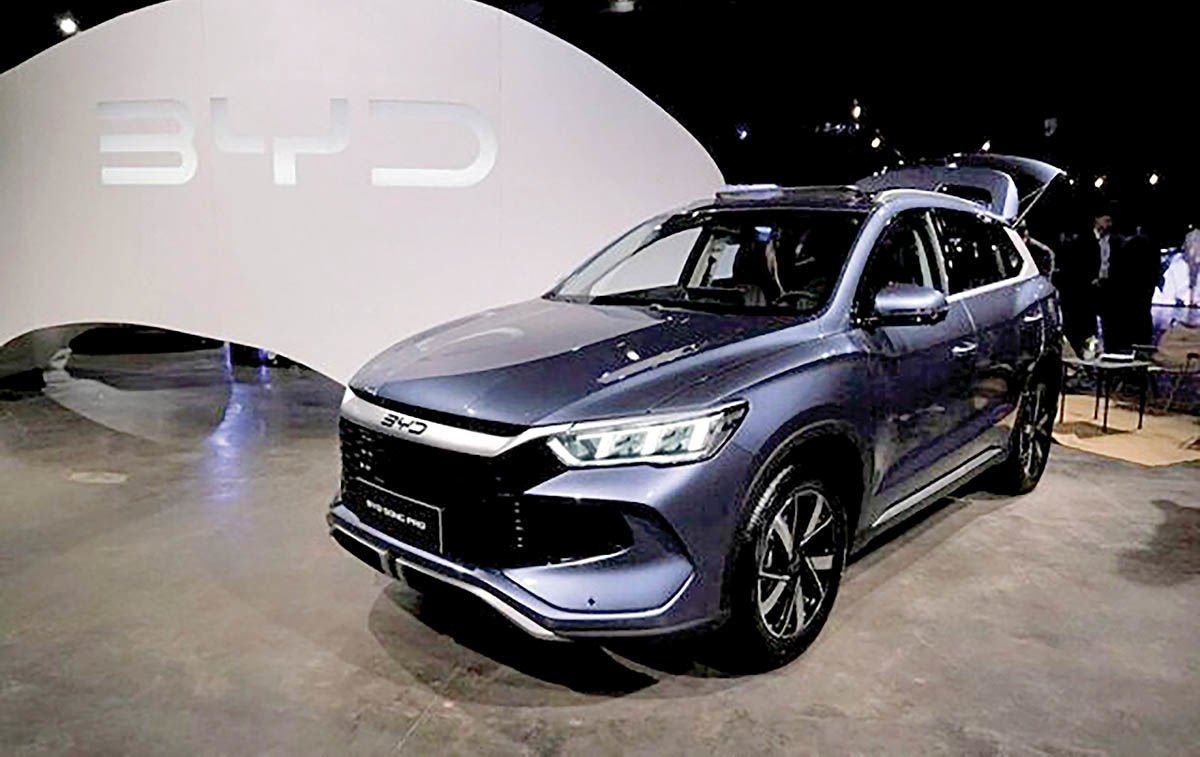 BYD فعالیت‌های خارجی  را  دو برابر  می‌کند