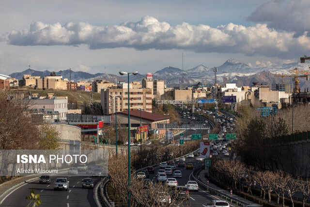 وضعیت هوای تهران در آخرین روز سال 1401