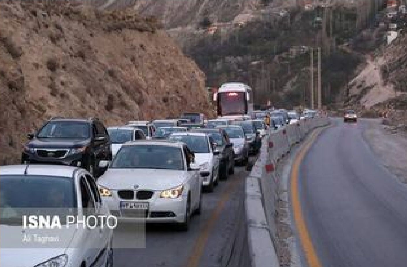 هشدار به مسافران؛ ترافیک در این محورها سنگین است
