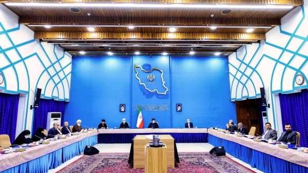 نشست اعضای شورای عالی انقلاب فرهنگی با حضور رئیسی