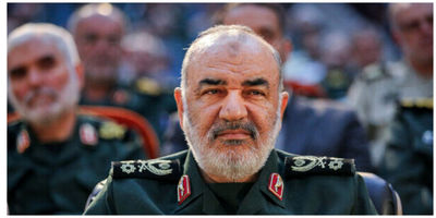 سکوت فرمانده سپاه درباره بیانیه حماس شکست + فیلم