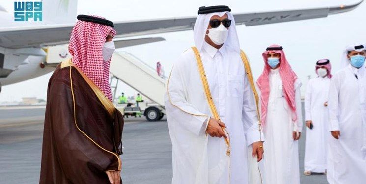 وزیر خارجه عربستان سعودی وارد دوحه شد