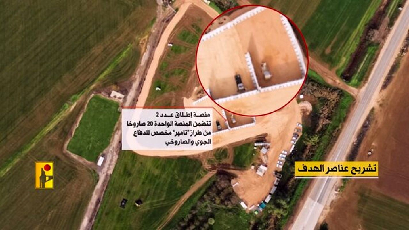 فوری/ شناسایی محل استقرار سامانه‌های گنبد آهنین اسرائیل توسط حزب‌الله+ عکس
