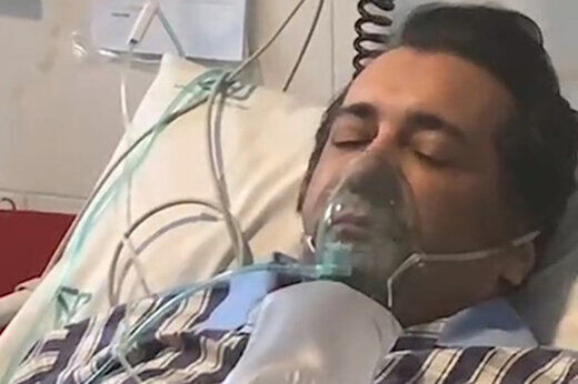 مراسم لاکچری ترخیص یک بازیگر از ICU+ فیلم
