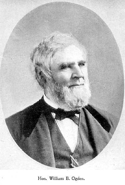 ویلیام بی. آگدن  نخستین شهردار شیکاگو