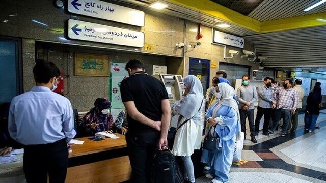 استقرار صندوق‌های اخذ رأی در ایستگاه‌های مترو

