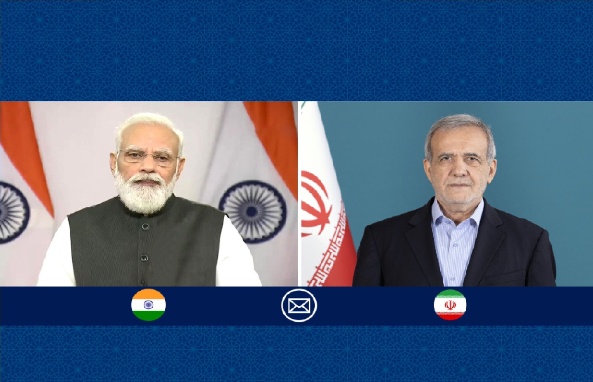 پیام مودی به پزشکیان 