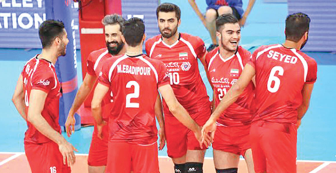 حال والیبال ملی ایران خوب است