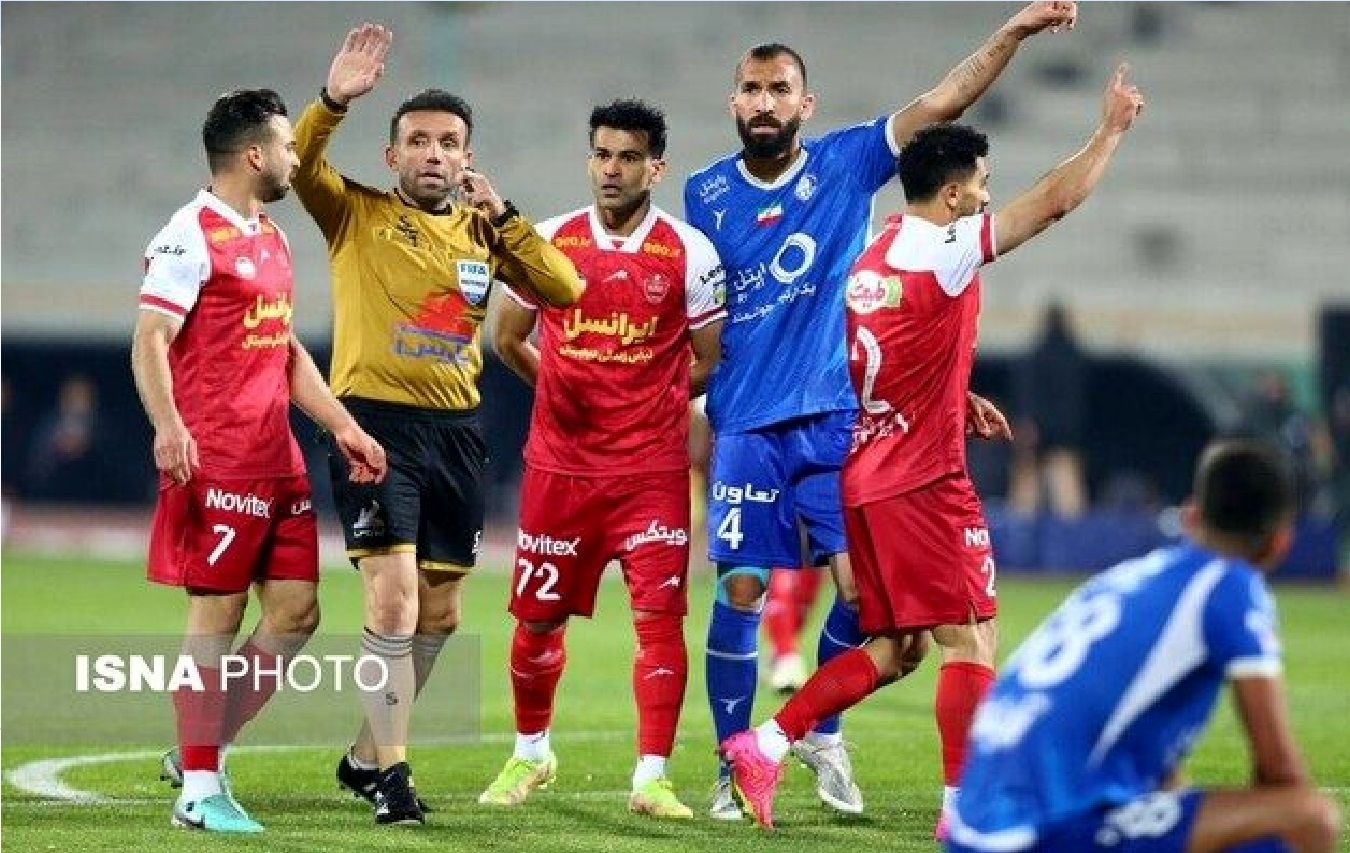 تنها اشتباه تیم داوری دربی 103