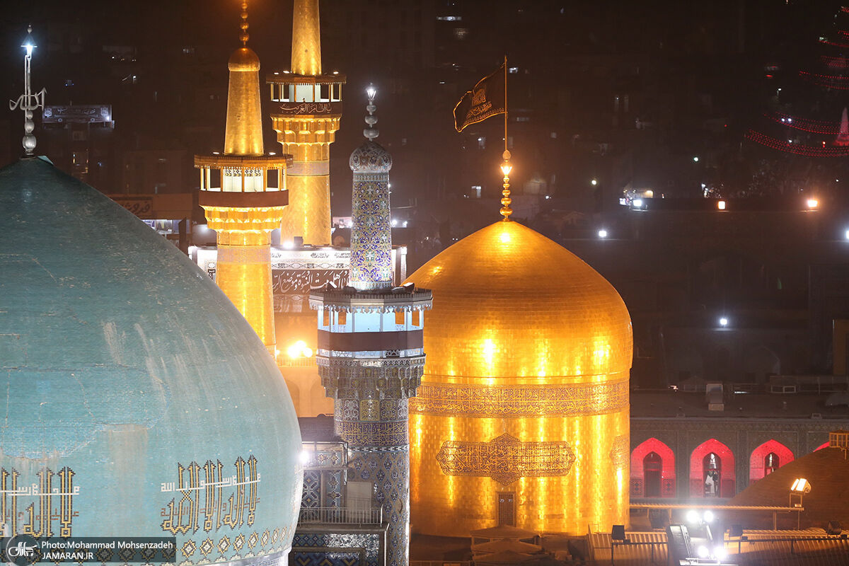 مراسم خطبه‌خوانی سنتی در حرم مطهر رضوی