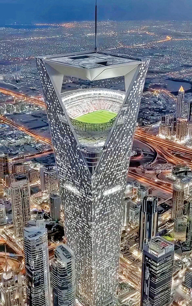 عربستان به آسمان میرسد